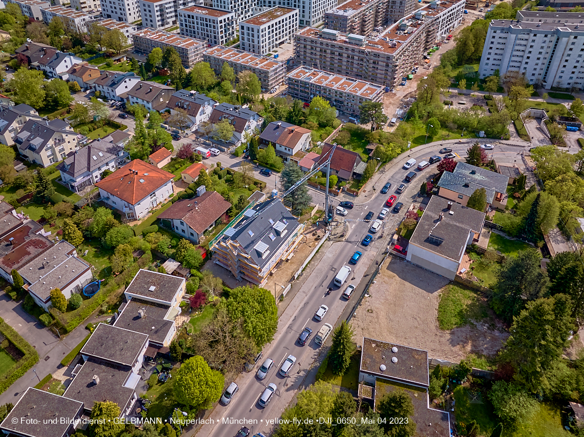 04.05.2023 - Luftbilder vom Haus für Kinder in Neuperlach